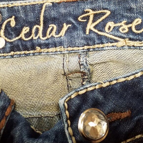 Cedar Rose Bootcut Jeans – Blue Denim – Size 27 - Picture 6 of 8